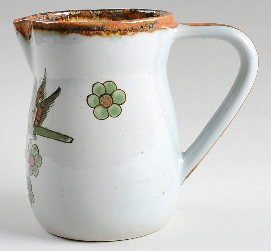 El Palomar Green 34 Oz Pitcher by Ken Edwards Pottery-1
