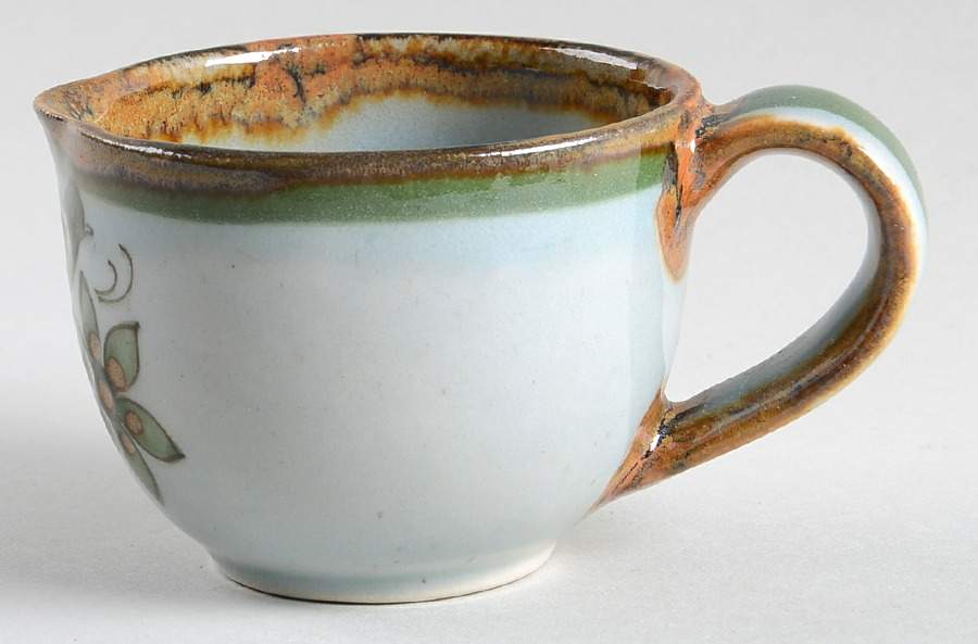 El Palomar Green Mini Creamer by Ken Edwards Pottery-1