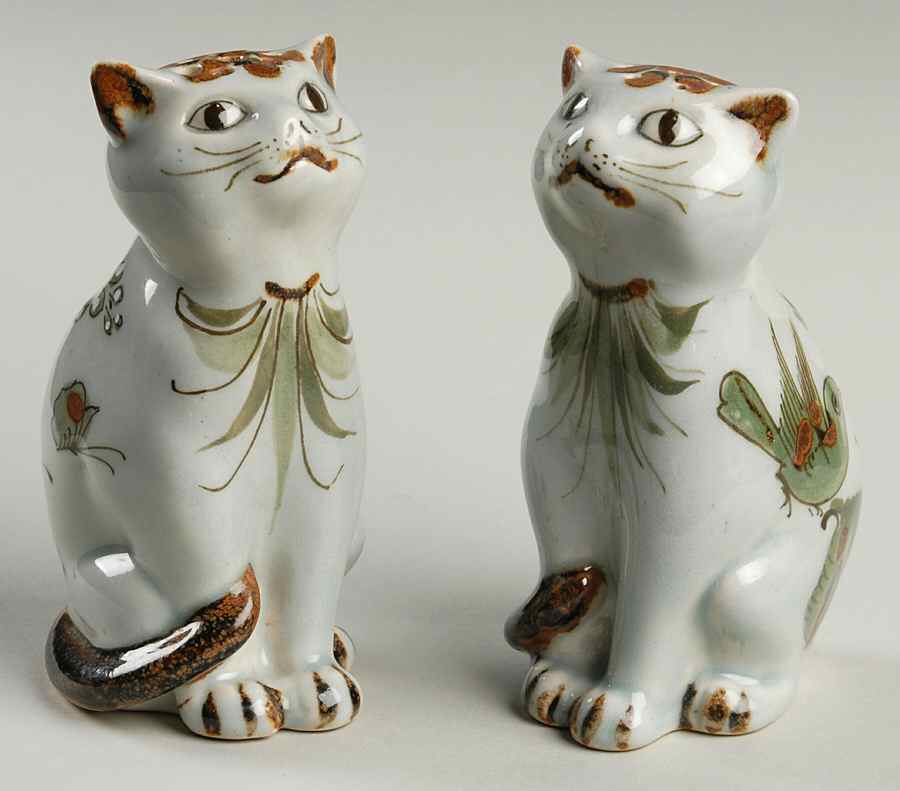 El Palomar Green Figural Salt Shaker by Ken Edwards Pottery-1