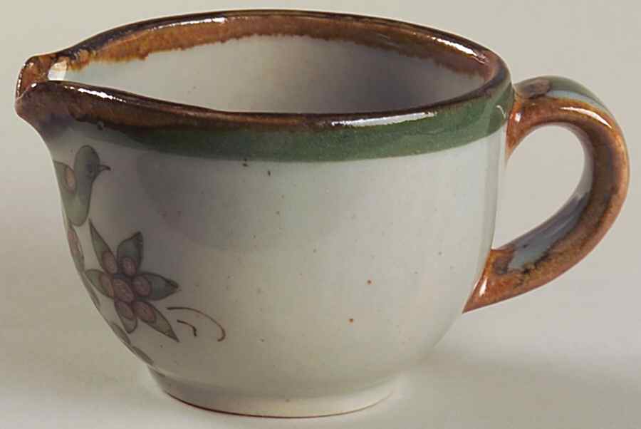 El Palomar Green Creamer by Ken Edwards Pottery-1