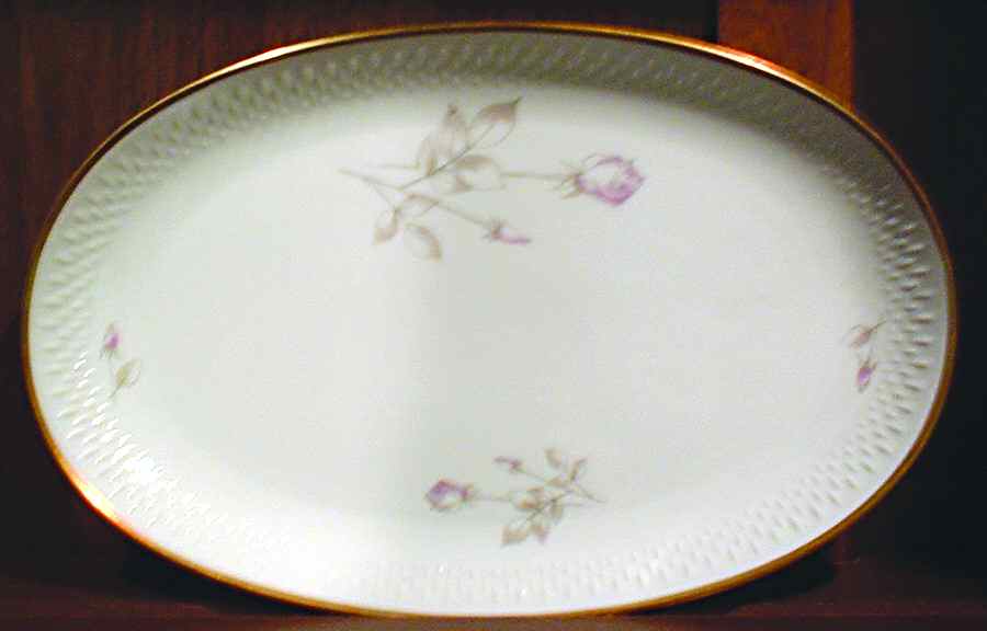 21257 13" Oval Serving Platter by Edelstein-1