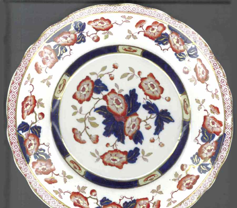 Windsor Dinner Plate by James Edwards & Son-1