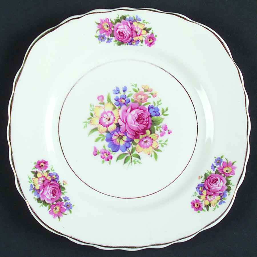 ENG77 Square Bread & Butter Plate by England-1