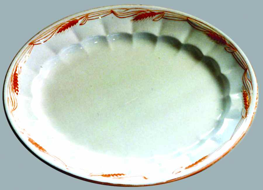 EFO4 13" Oval Serving Platter by Elsmore & Forster-1