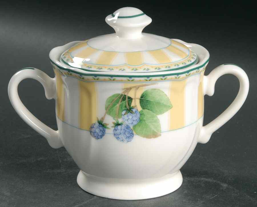 Orchard Valley Sugar Bowl & Lid by Epoch-1