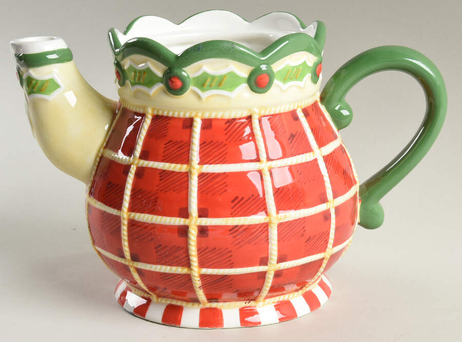 The Night Before Christmas Teapot No Lid by Enesco-1