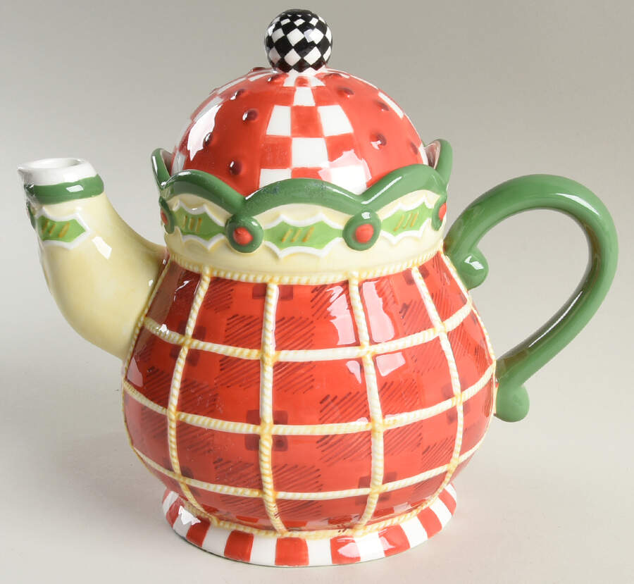 The Night Before Christmas Teapot & Lid by Enesco-1
