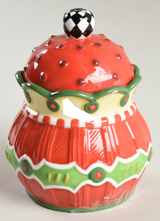 The Night Before Christmas Sugar Bowl & Lid by Enesco-1