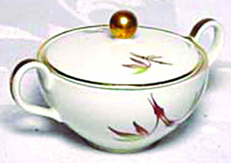 Bombay Sugar Bowl & Lid by Edelstein-1