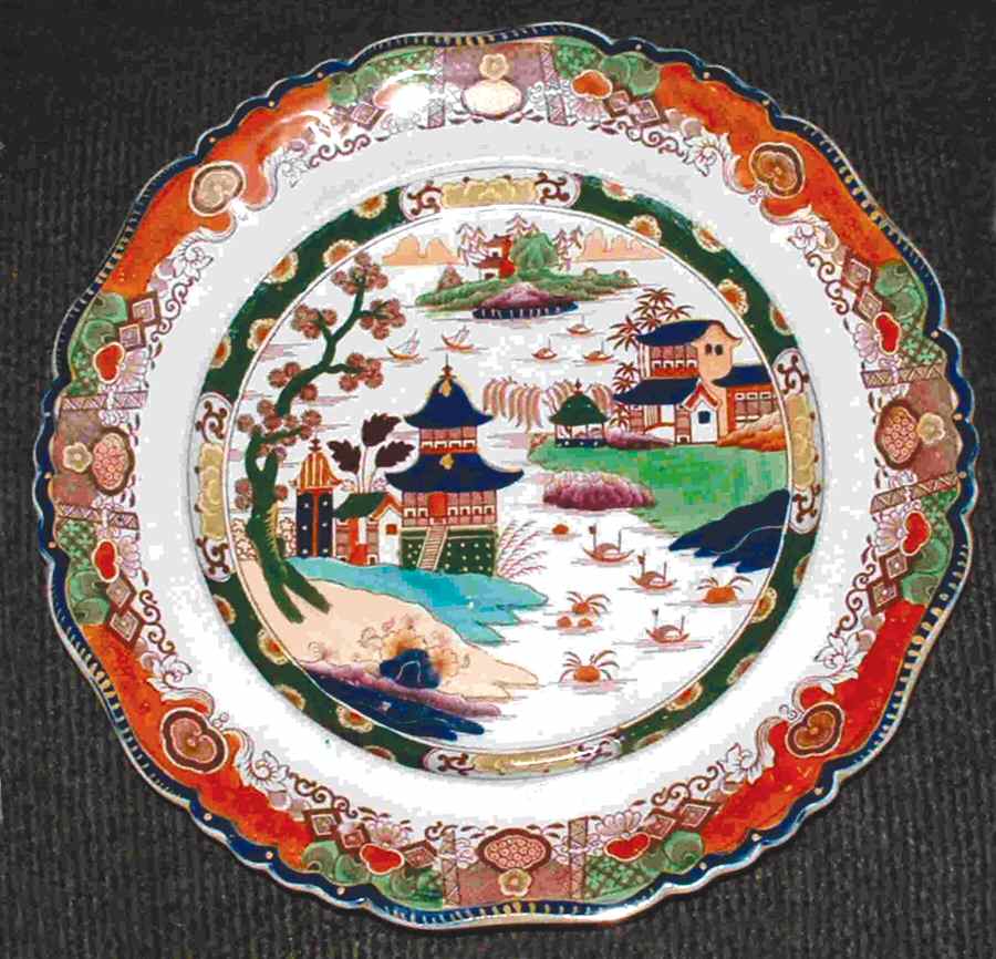 India Dinner Plate by Ridgway (Ridgways)-1