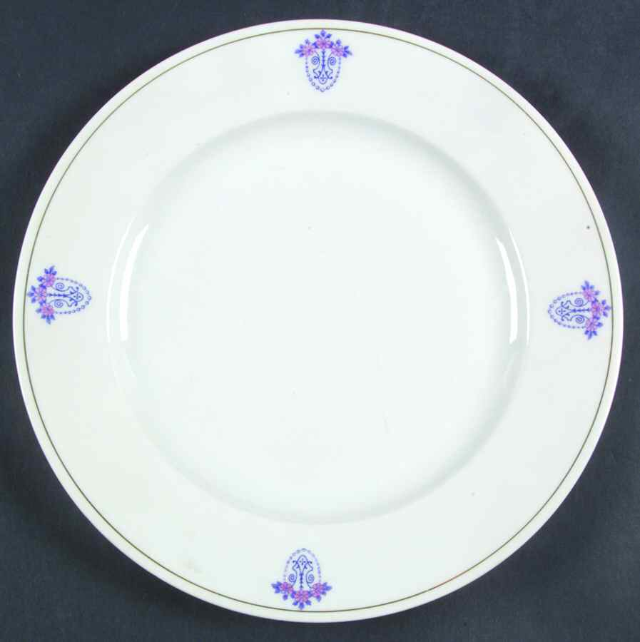 EAM49 Dinner Plate by E & A Muller-1