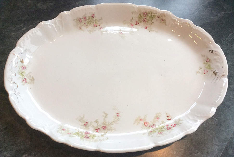 EPP6 14" Oval Serving Platter by East Palestine-1