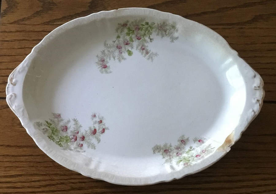 EPP6 11" Oval Serving Platter by East Palestine-1