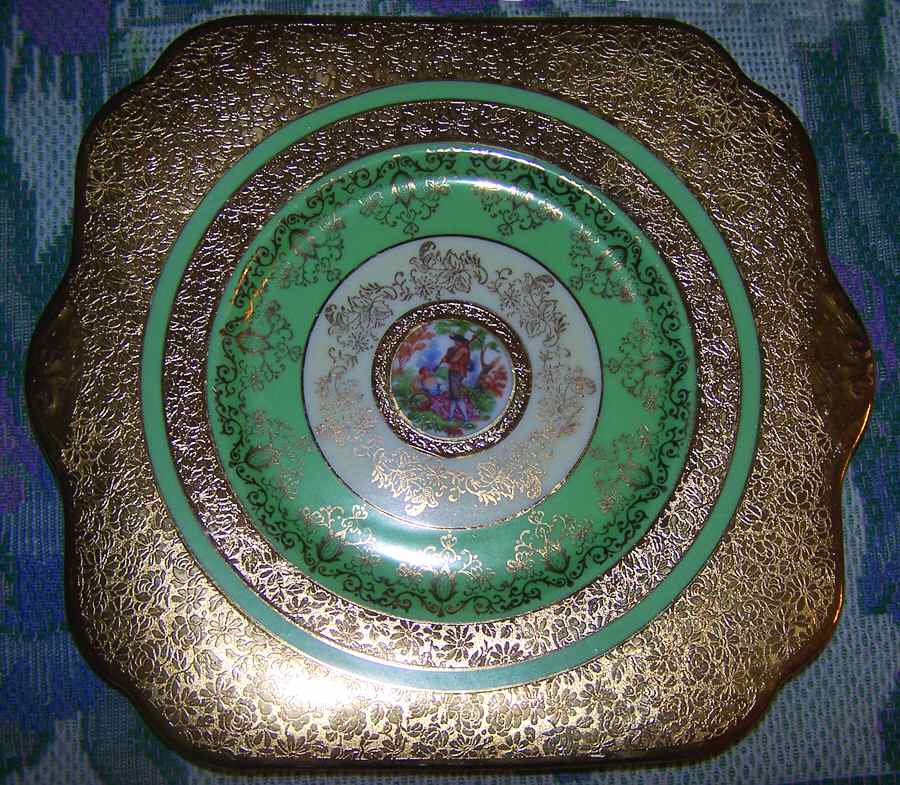 ENG80 Handled Cake Plate by England-1
