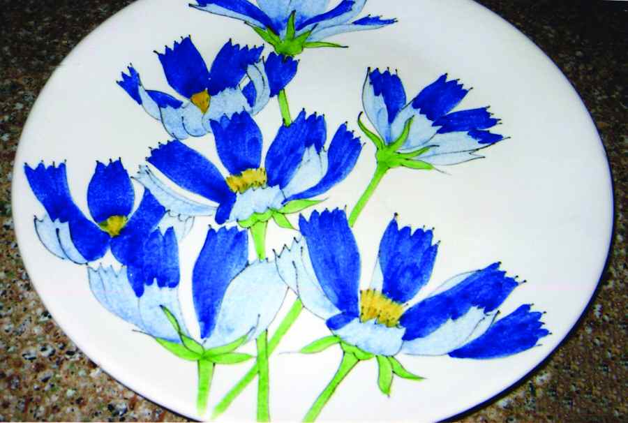 838 Dinner Plate by Ernestine-1