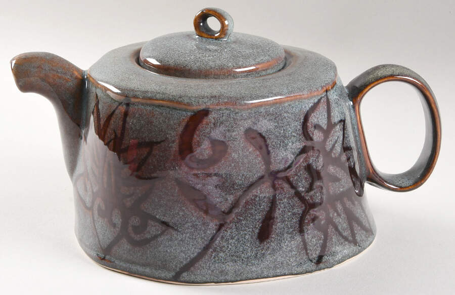 Savoy Teapot & Lid by Euro Ceramica-1