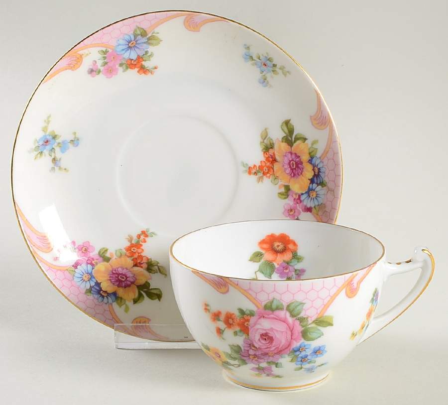 7626 Flat Cup & Saucer Set by Epiag-1