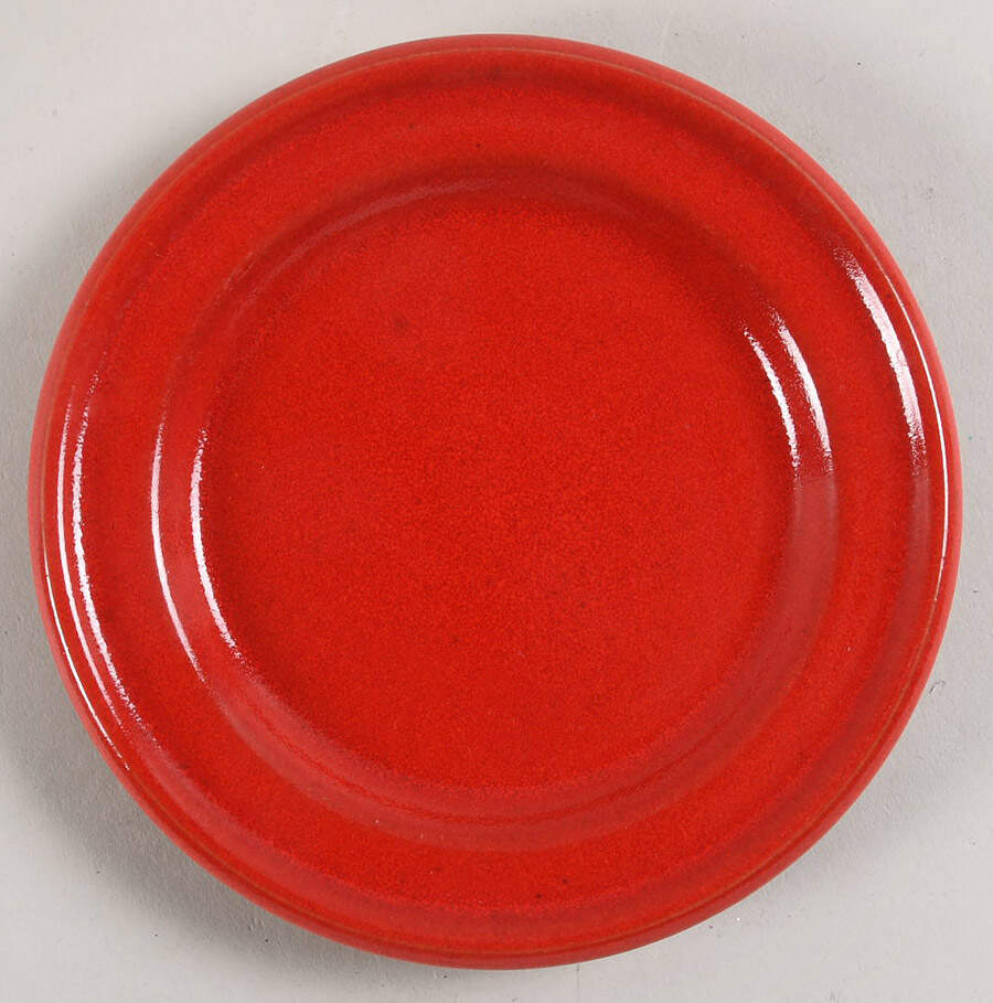 Pivoine (Red) Bread & Butter Plate by Emile Henry-1