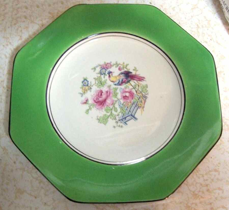 EML13 Green Salad Plate by Empire Porcelain -1