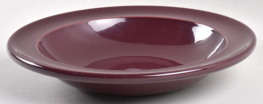Figue (Maroon) 8" Soup/Pasta Bowl by Emile Henry-1
