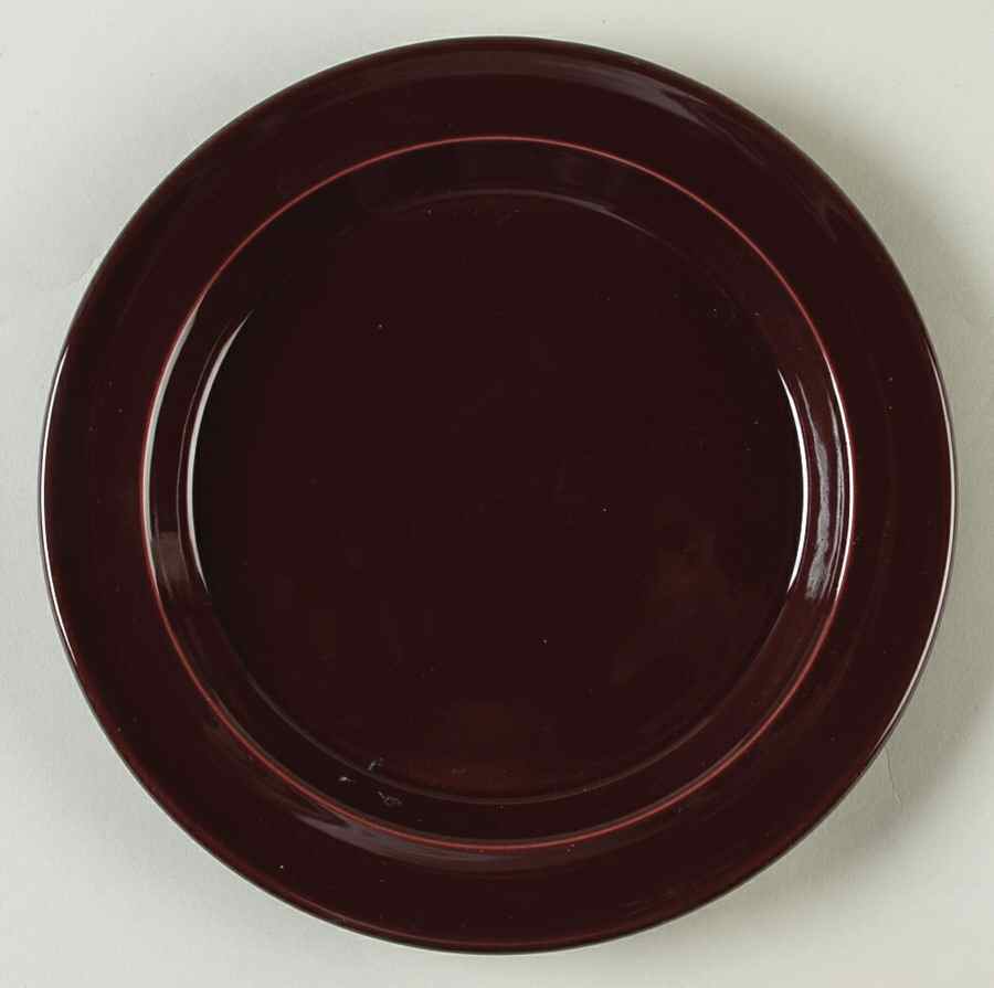 Figue (Maroon) Salad/Dessert Plate by Emile Henry-1