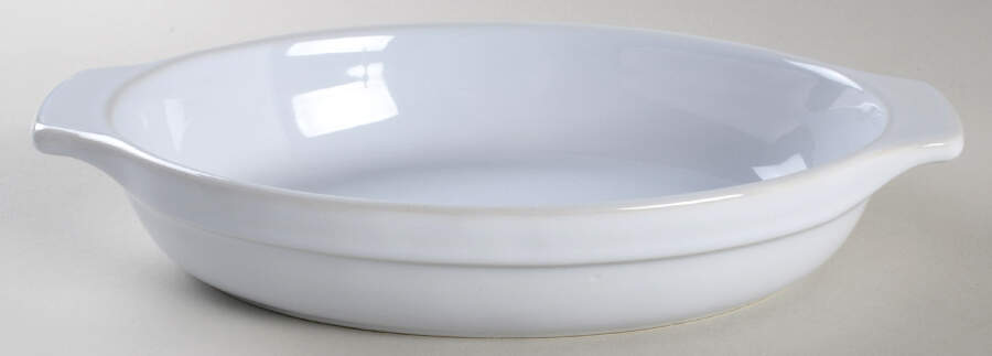 Blanc (White) 10" Augratin by Emile Henry-1