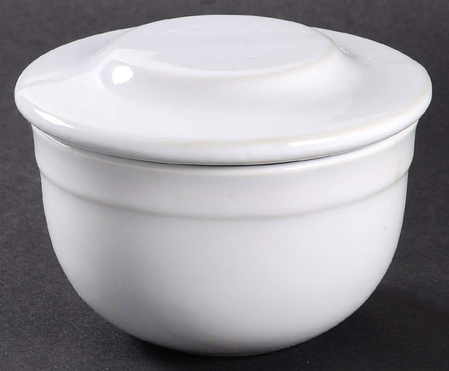 Blanc (White) Covered Butter Pot by Emile Henry-1