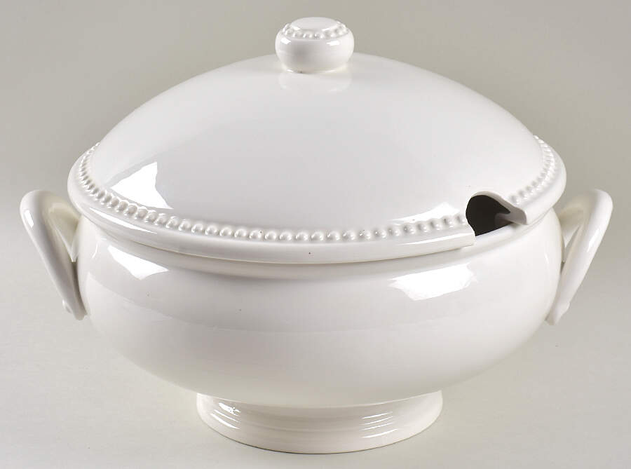 Pearl Tureen &  Lid by Elios Ceramiche-1