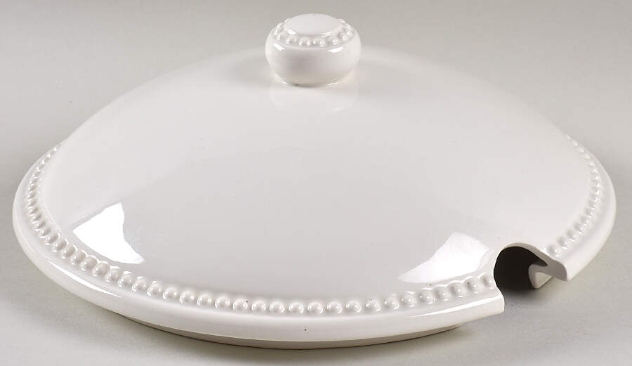 Pearl Lid for Tureen by Elios Ceramiche-1