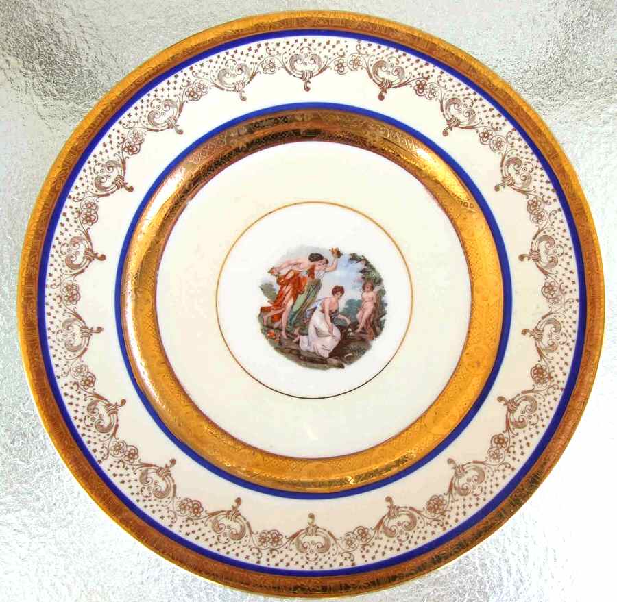 EWD11 Blue Salad Plate by Edgewood-1