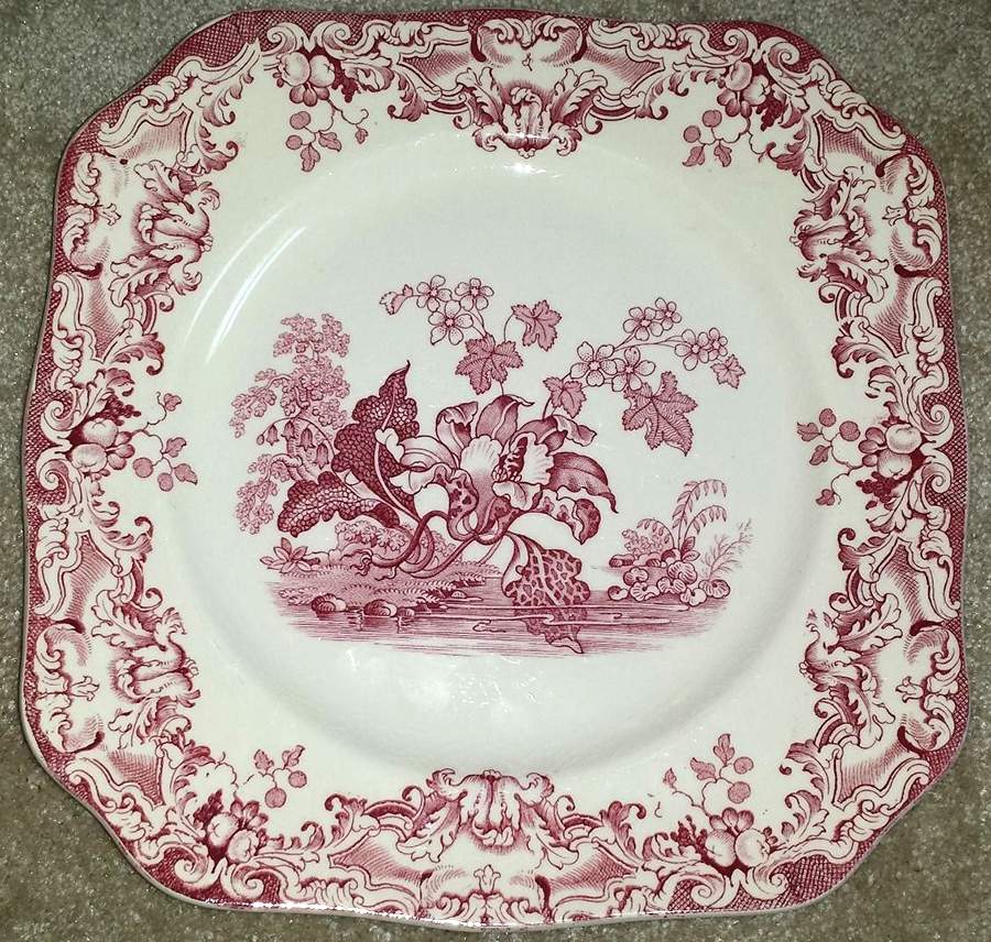 ENG99 Square Dinner Plate by England-1