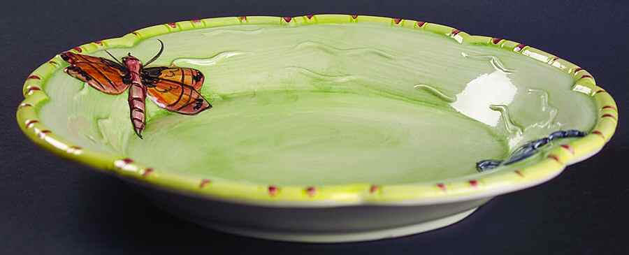 Pond Collection Celadon 10" Soup/Pasta Bowl by Essex Collection-1