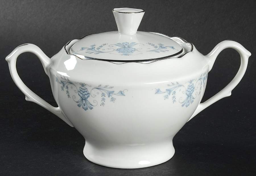 Regency Sugar Bowl & Lid by Embassy (Poland)-1