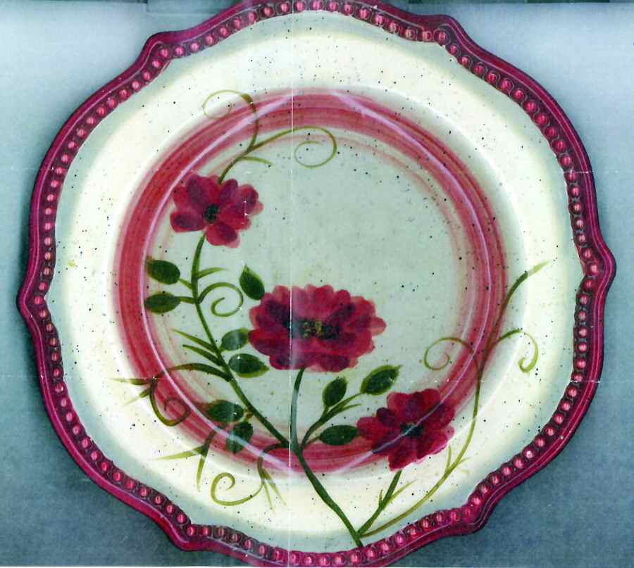 English Garden Dinner Plate by Enesco-1
