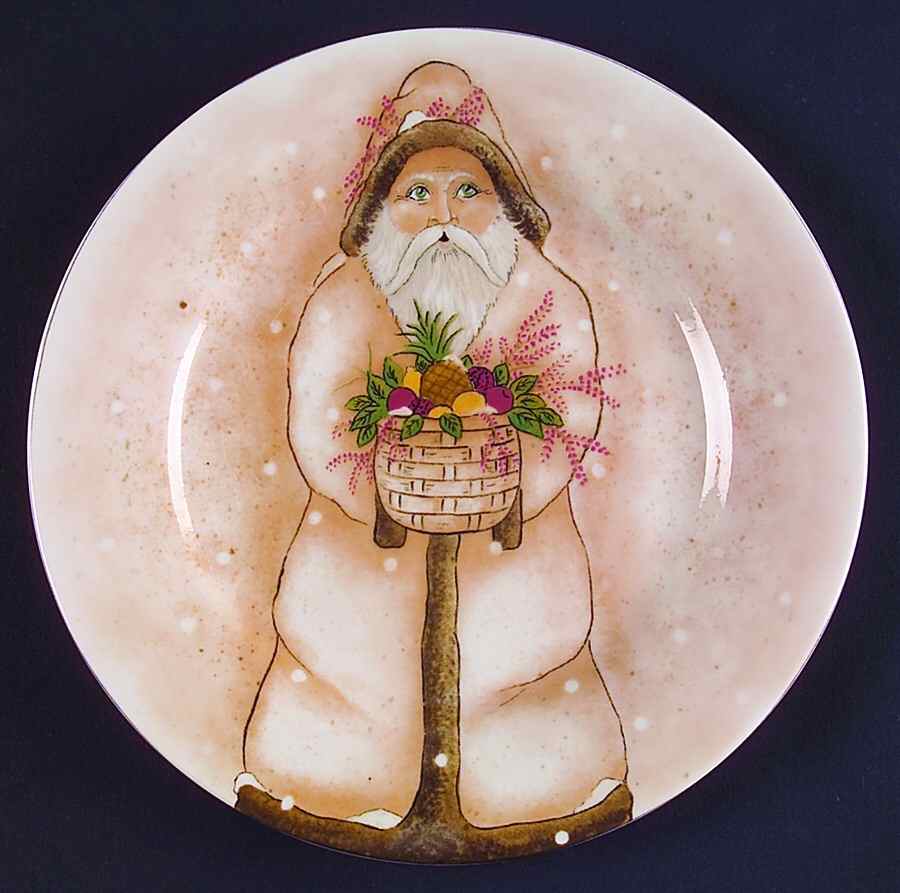 Father Christmas Salad Plate by Esc Trading Company-1