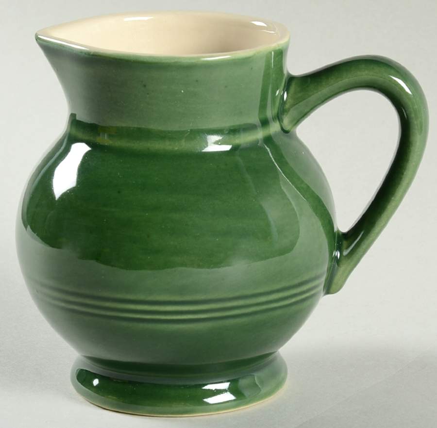 Olive Green Creamer by Emile Henry-1