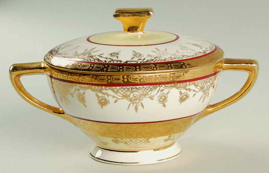 EWD13 Sugar Bowl & Lid by Edgewood-1