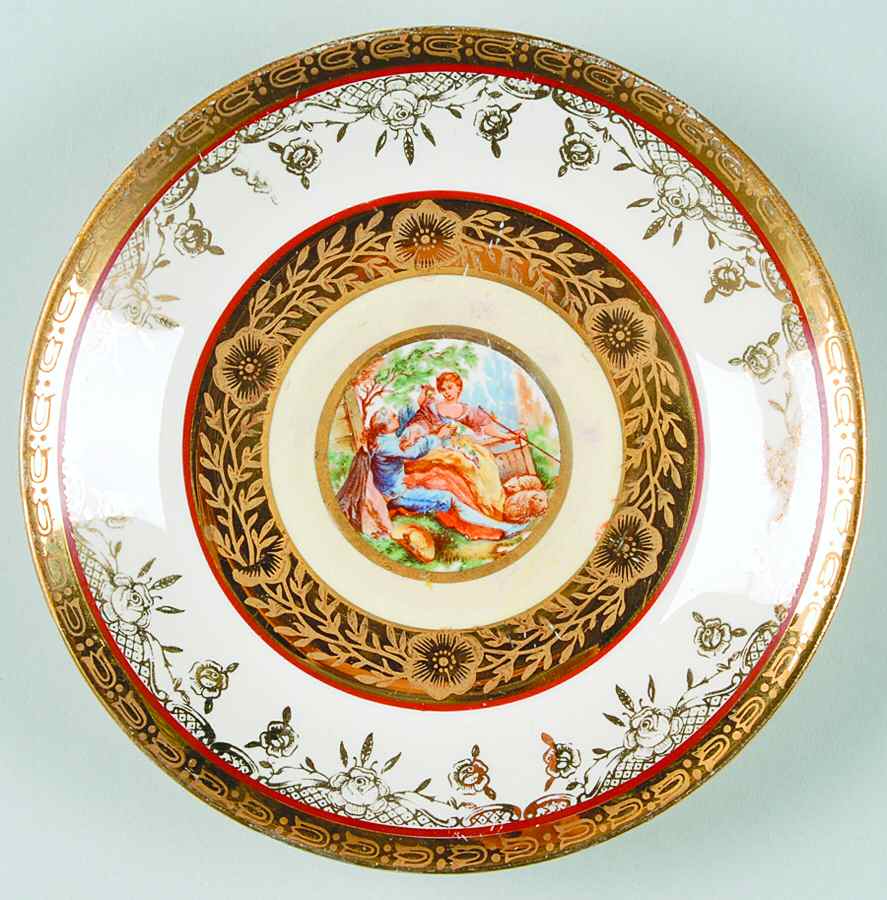 EWD13 Saucer for Footed Cup by Edgewood-1
