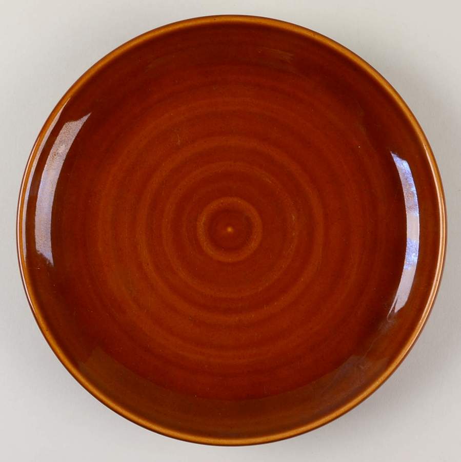 Artisan Caramel Coupe Salad Plate by Emile Henry-1