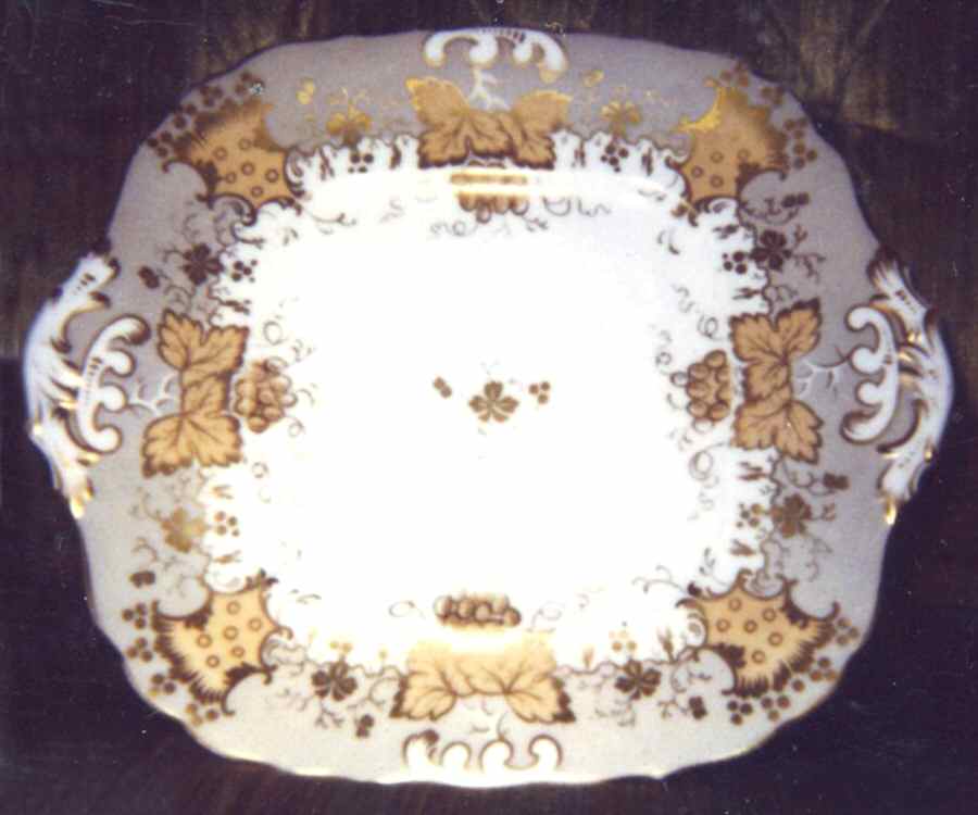 9659 Square Handled Cake Plate by Samuel Alcock-1
