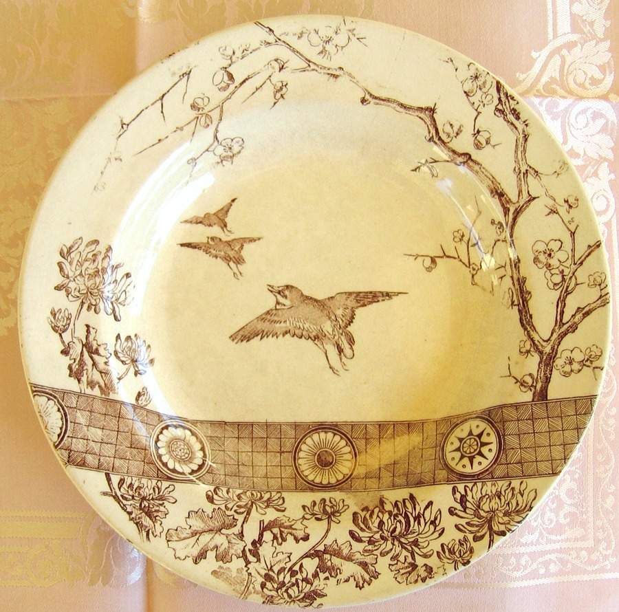 Rangoon Dinner Plate by F J Emery-1