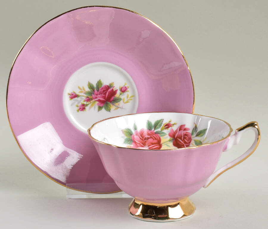 Princess Footed Cup & Saucer Set by Elizabethan-1