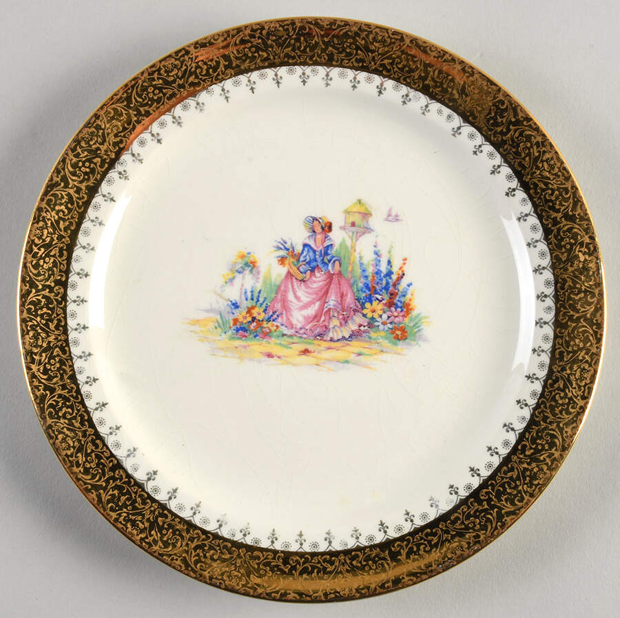 EAN34 Salad Plate by Eastern China -1