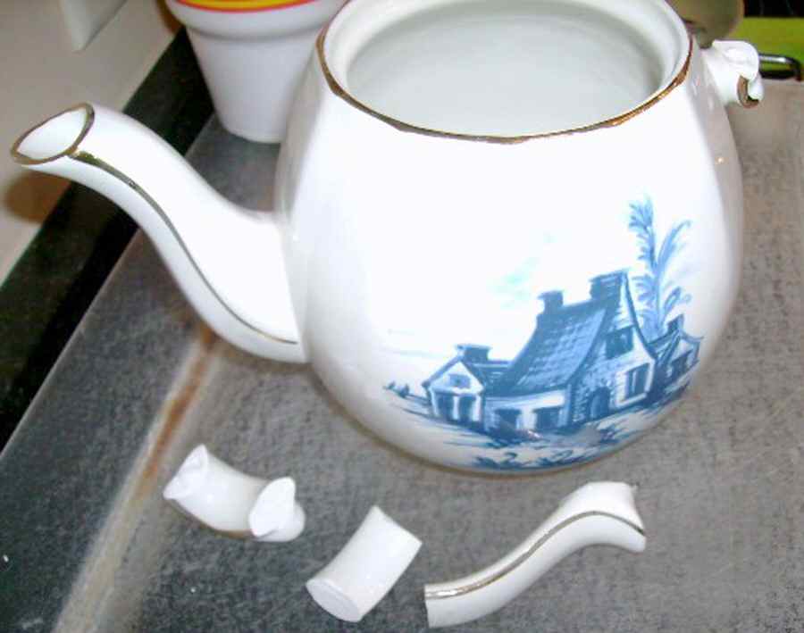 891 Teapot No Lid by Wood & Sons-1