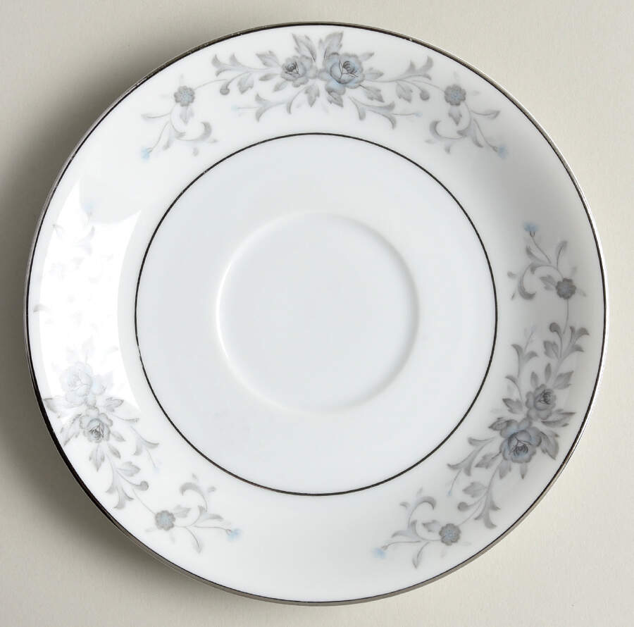 Blue Rose Saucer by Empress (Japan)-1