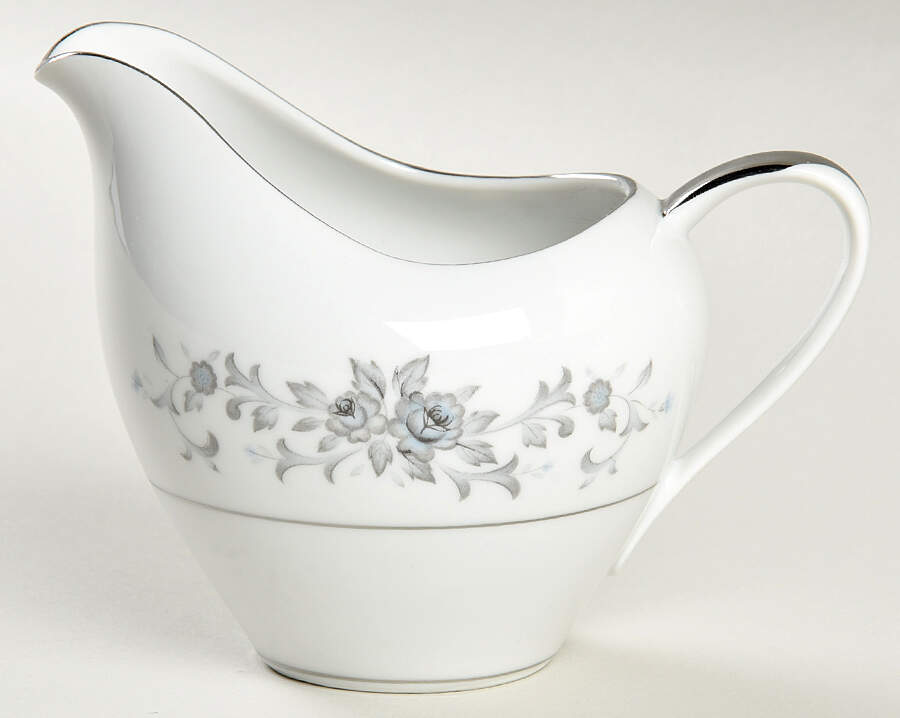 Blue Rose Creamer by Empress (Japan)-1