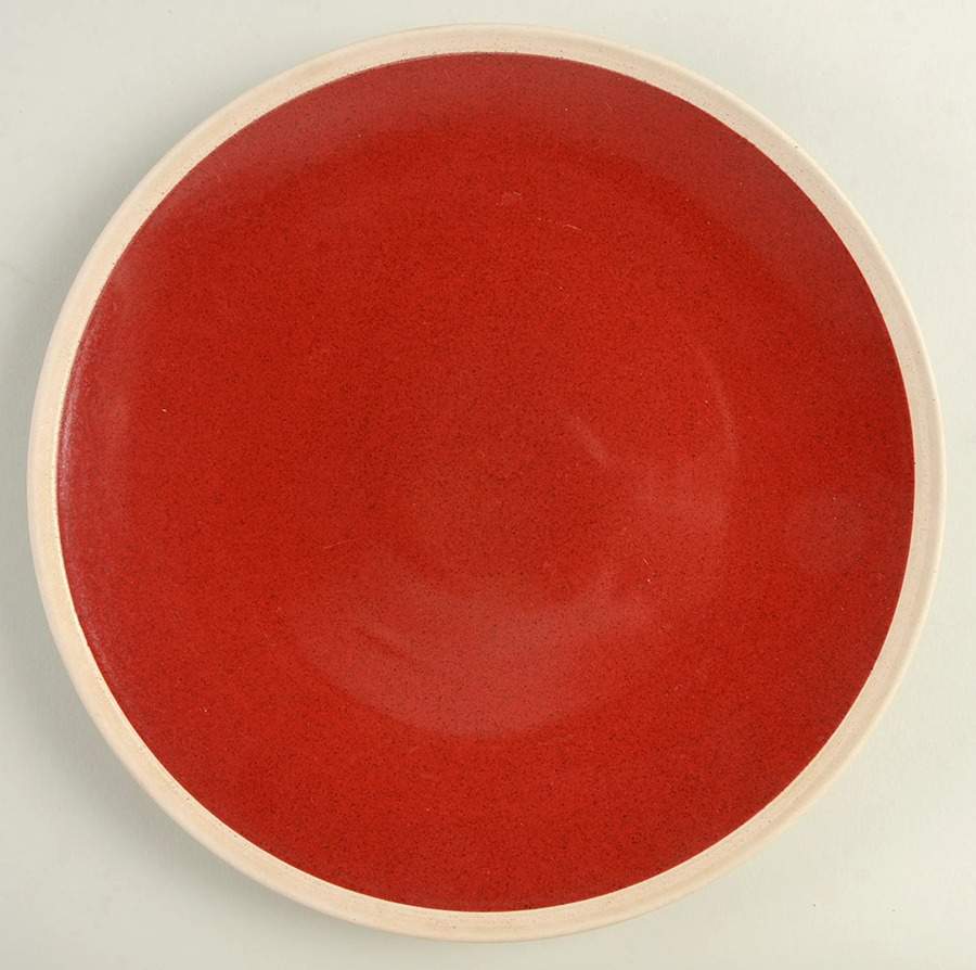 Bequest Red Dinner Plate by Essential Home-1