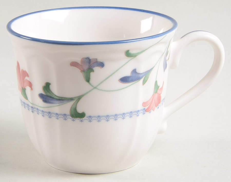 Indigo Garden Flat Cup by Epoch-1