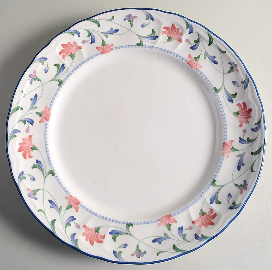 Indigo Garden 12" Chop Plate (Round Platter) by Epoch-1