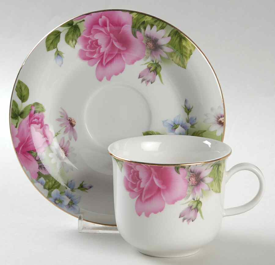 E1M1 Flat Cup & Saucer Set by Emeiald-1